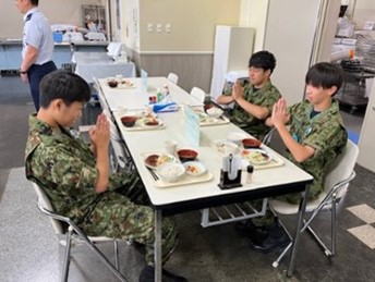 装備品見学