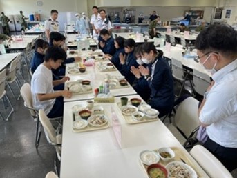 装備品見学