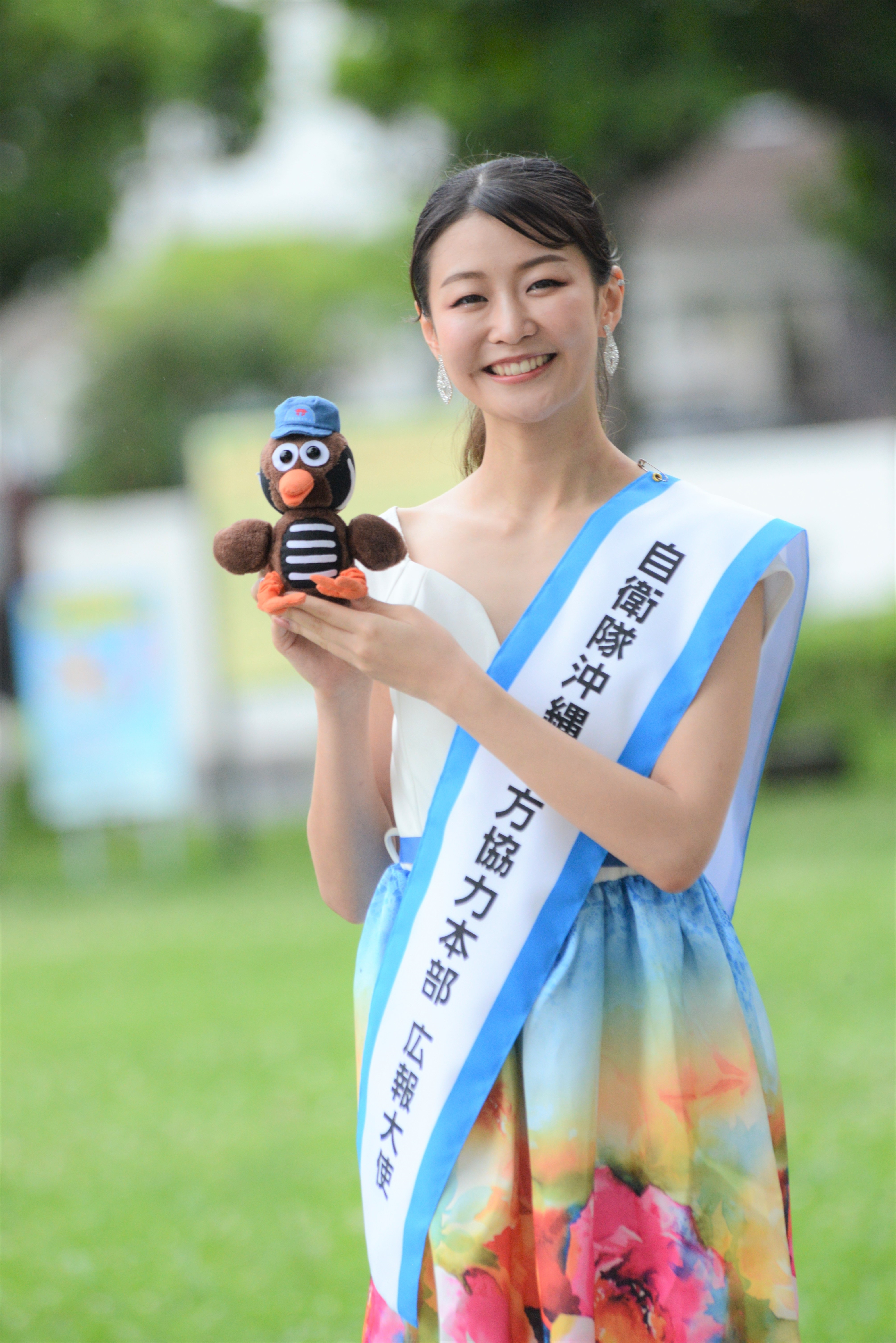 画像:沖縄自衛隊 PR大使 林 夏鈴