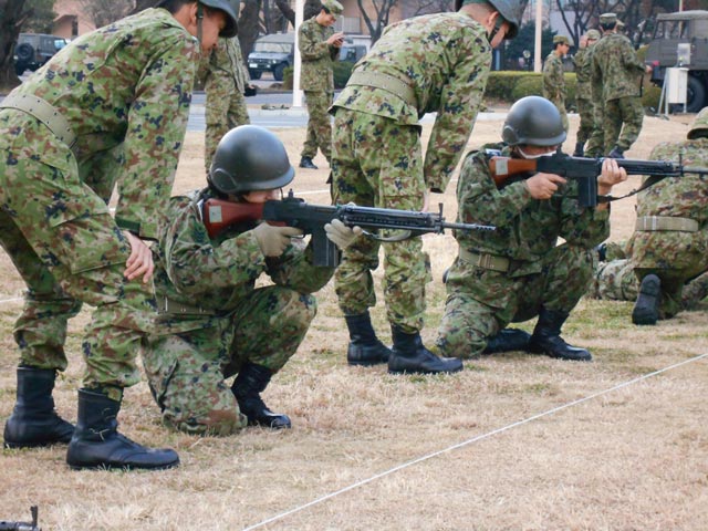 武器訓練：イメージ