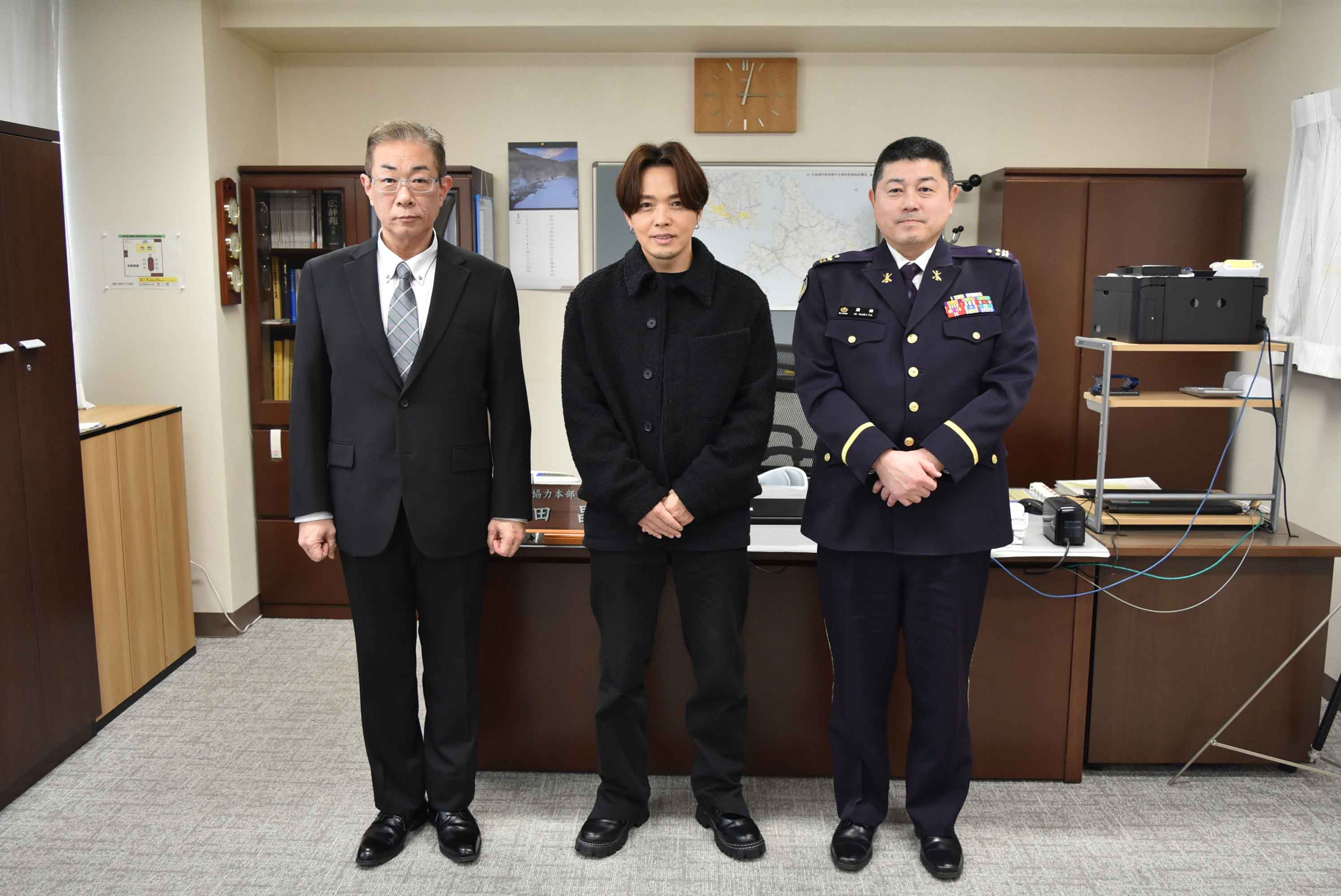広報大使 佐藤広大さん来訪~令和7年1月14日 札幌地方協力本部~