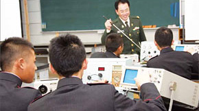 陸上自衛隊高等工科学校生徒イメージ