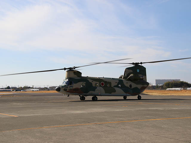 静浜CH-47体験搭乗