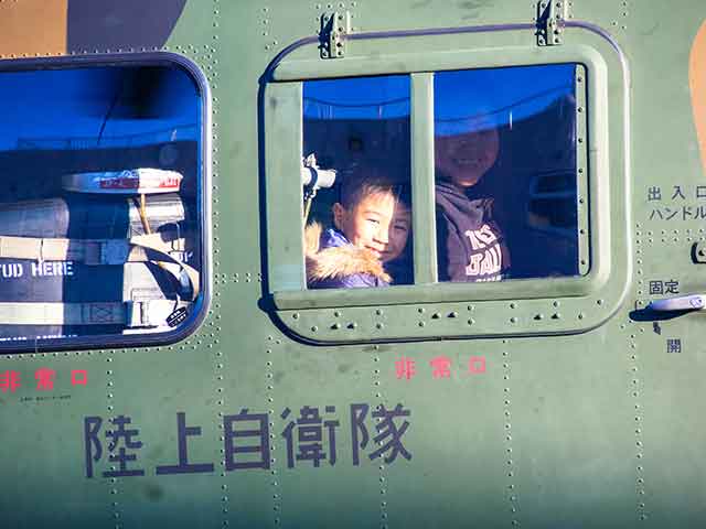 滝ヶ原UH-1J体験搭乗