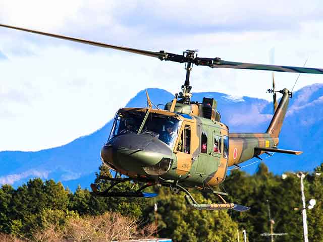 滝ヶ原UH-1J体験搭乗