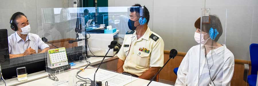 妻から見た自衛官の姿　夫婦でラジオ出演