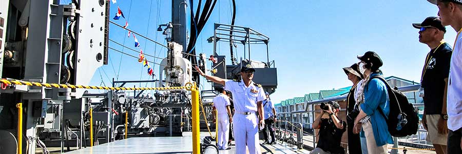 陸・海・空の装備品を清水港で一挙公開　清水みなと祭り