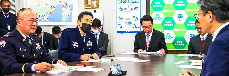県立高校を発災時の活動拠点に　南海トラフを見据えた静岡独自の取り組み