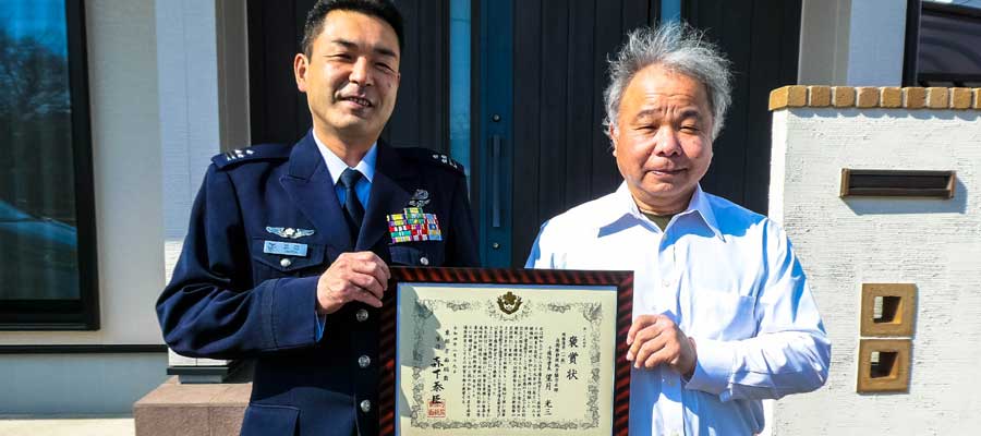 令和3年度方面隊優秀隊員表彰の伝達