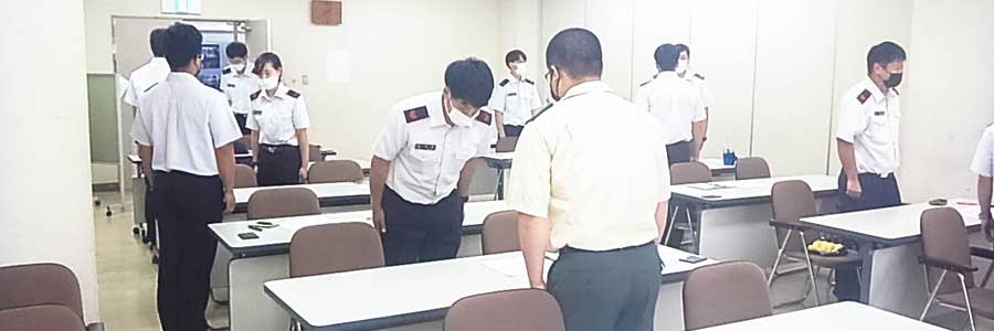 任期制退職予定隊員ビジネスマナー教育