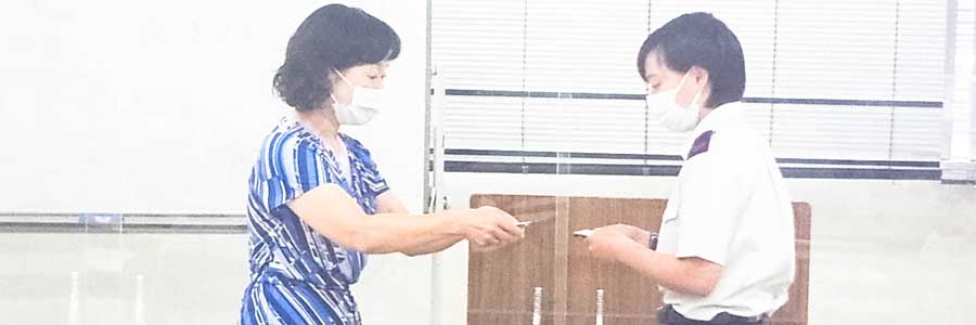 任期制退職予定隊員ビジネスマナー教育