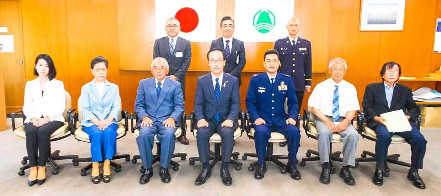 富士市・富士宮市自衛官募集相談員委嘱式