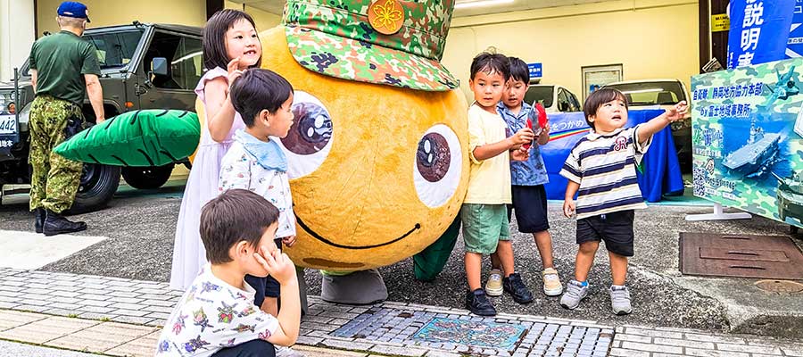 吉原祇園祭で広報活動