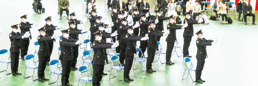 祝！自衛官候補生入隊式