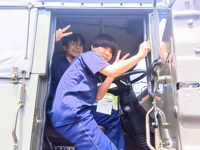 函南東中学校職場体験