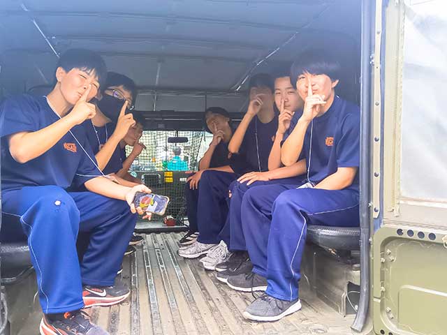 函南東中学校職場体験