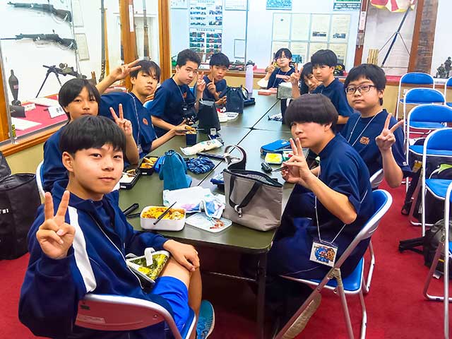 函南東中学校職場体験