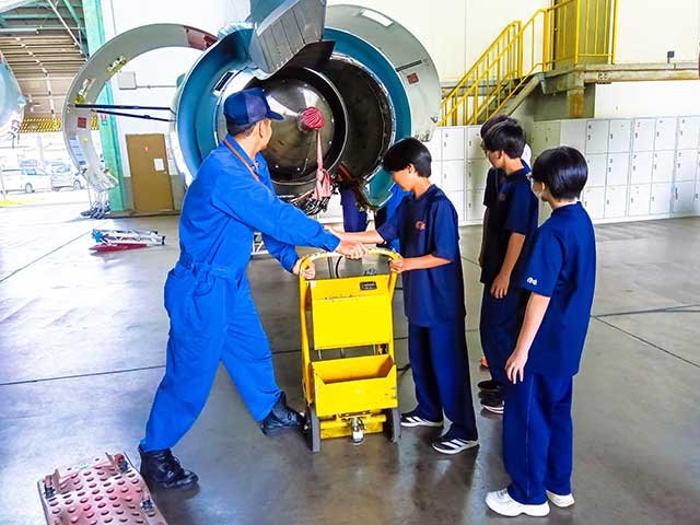函南東中学校職場体験