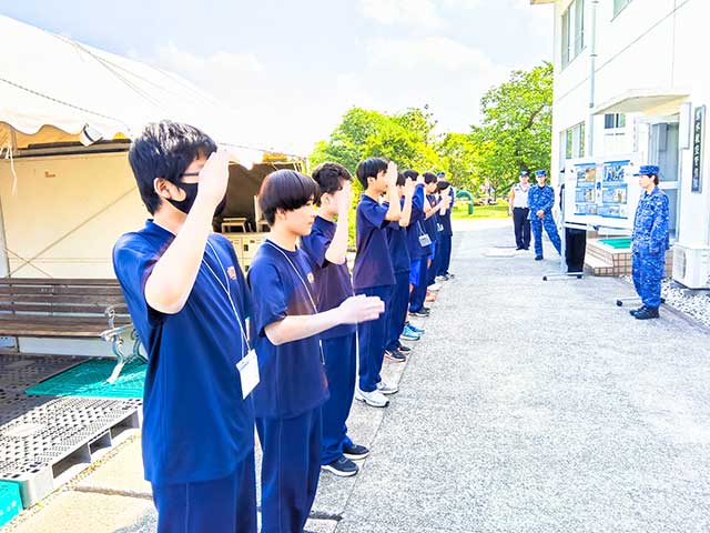 函南東中学校職場体験