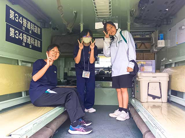 函南東中学校職場体験