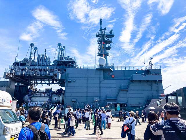 潜水艦×潜水艦救難艦in清水港