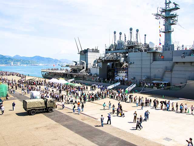 潜水艦×潜水艦救難艦in清水港