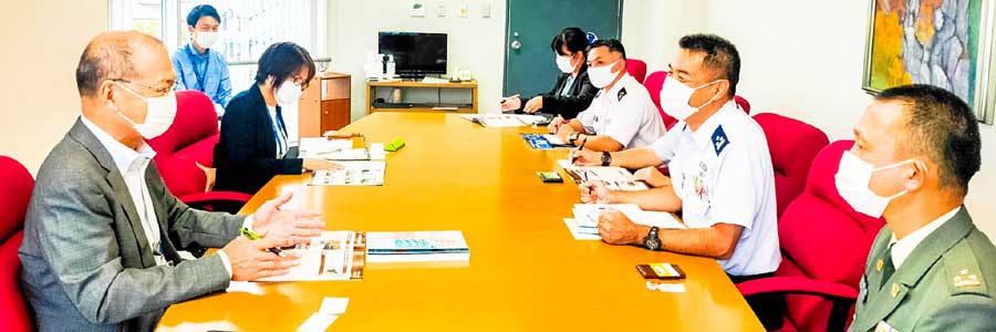 県及び市町に対する防衛白書説明始まる