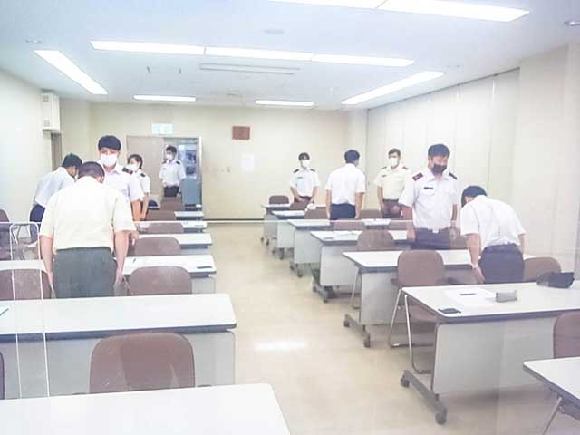 任期制隊員の教育紹介