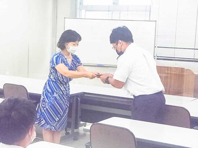 任期制隊員の教育紹介