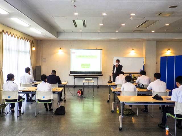 任期制隊員の教育紹介