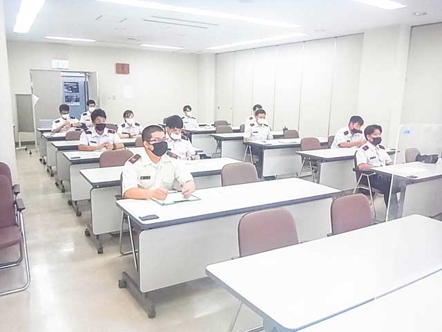 任期制隊員の教育紹介