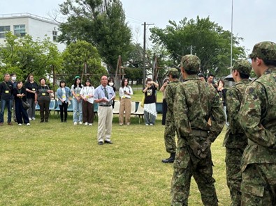 20260602宇都宮駐屯地部隊研修・自衛官候補生　家族激励支援写真１