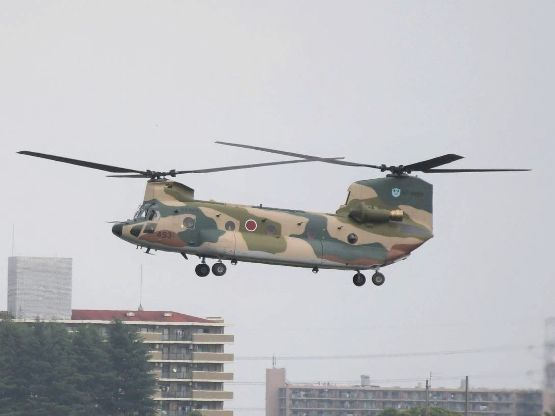 20260819入間基地　CH-47J体験搭乗写真３