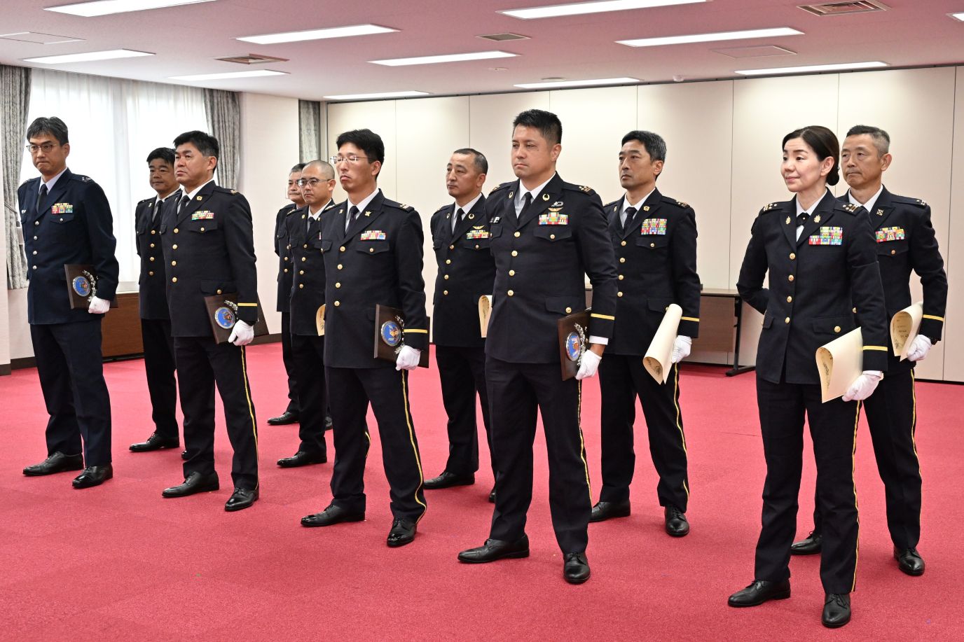 令和8年度前期定期表彰式写真１