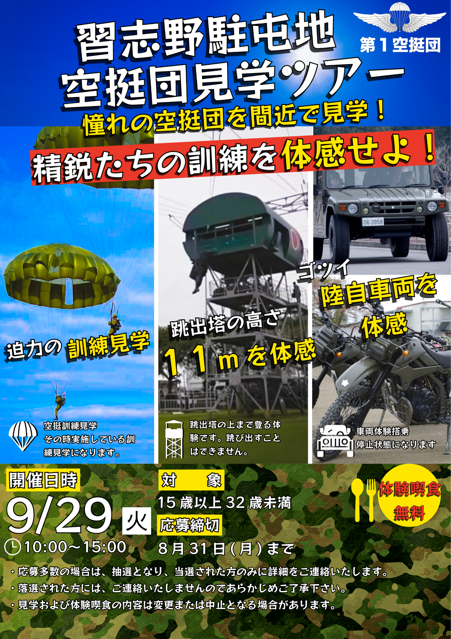 習志野駐屯地見学