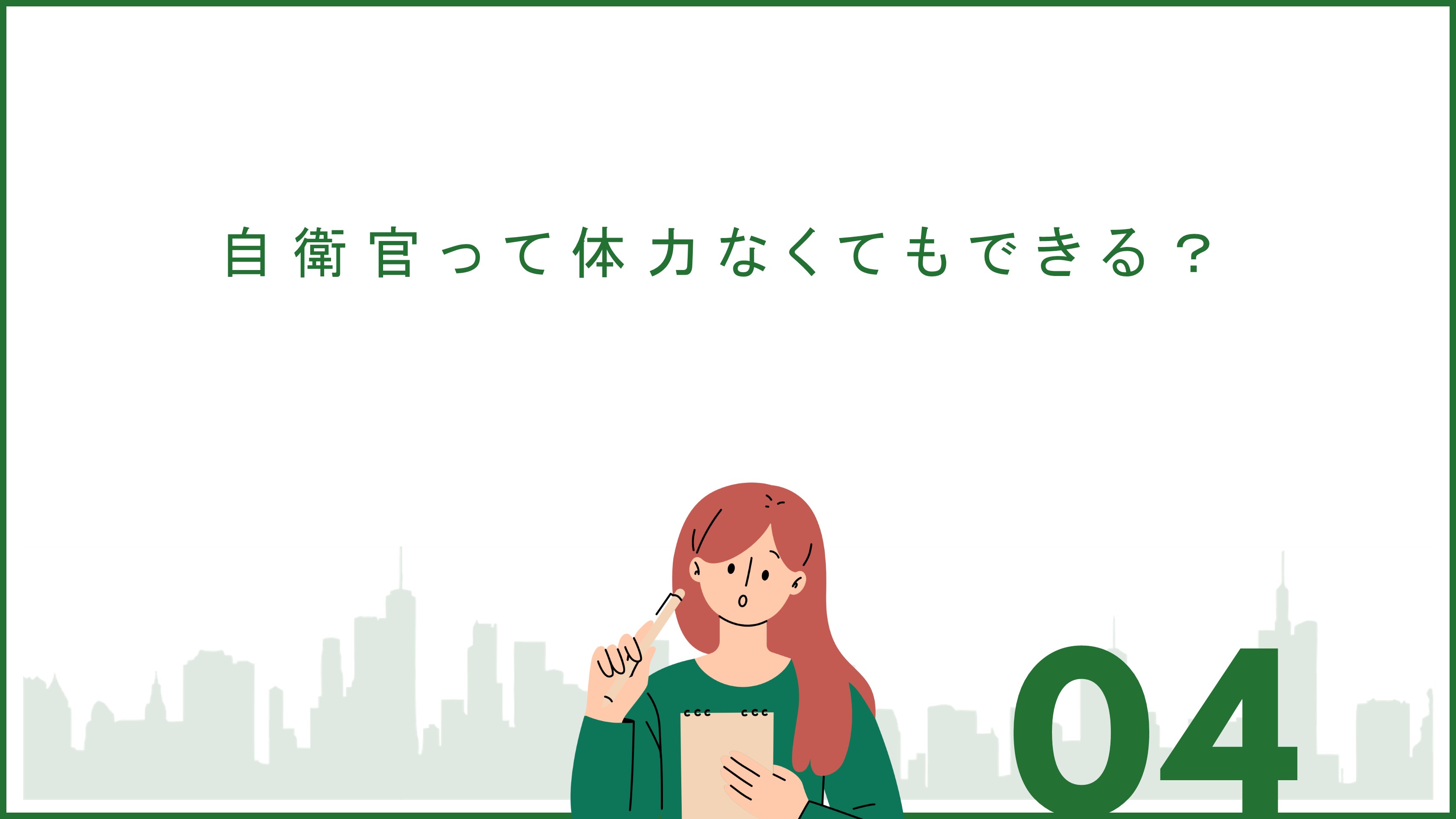 自衛隊について