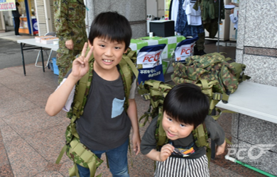 ゆめシティ自衛隊くるま展 下関市
