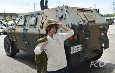 ゆめシティ自衛隊くるま展 下関市