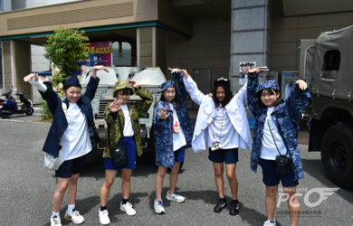 ゆめシティ自衛隊くるま展 下関市