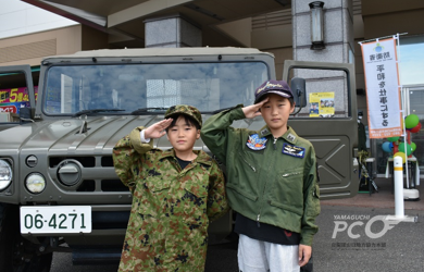 ゆめシティ自衛隊くるま展 下関市