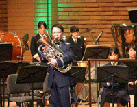 外囿祥一郎航空中央音楽隊ユーフォニアムソリストの演奏