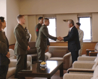 日出生台演習場における沖縄県道104号線越え実弾射撃訓練の分散・実施