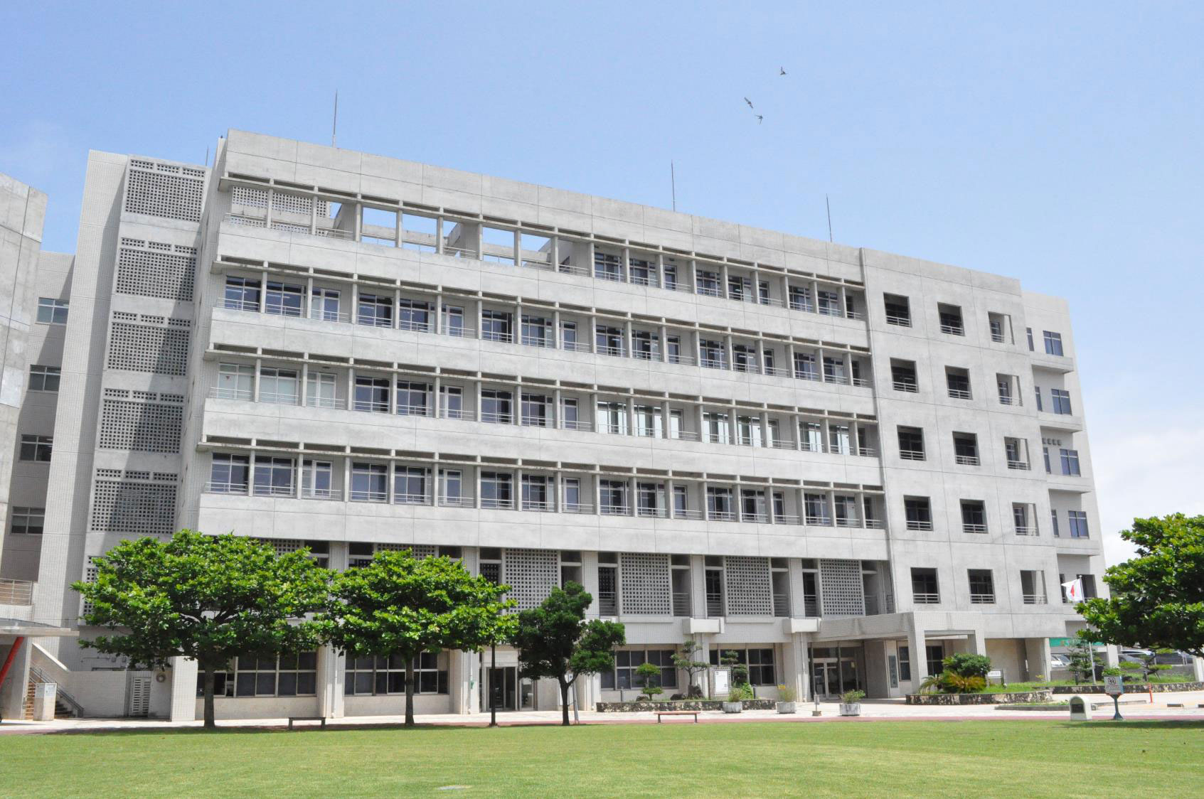 沖縄防衛局の建物