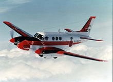 小型プロペラ機の写真
